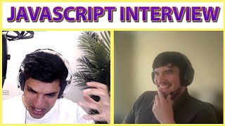 Mock Technical Interview  Javascript Developer Junior Level [upl. by Eissahc772]