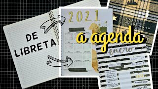 Cómo hacer una agenda  DIY Bullet Journal 2021  Ame Mayén [upl. by Aerised]