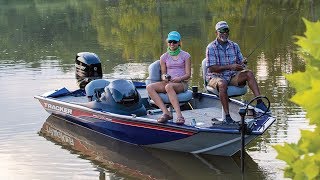 TRACKER Boats 2018 Pro Team 175 TF Aluminum Bass Boat [upl. by Namaj]