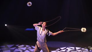 IONG IOI HEI容睿希  European Youth Circus Festival Germany 2024  female diabolo solo act [upl. by Silohcin618]