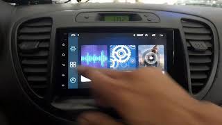 installation autoradio Android Hyundai I10 [upl. by Ydorb863]