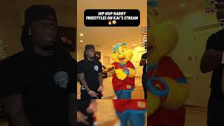 Triple H  OG Freestyle On Kai’s Stream 🔥 kai hiphopharry freestyle music shorts [upl. by Yenrab881]