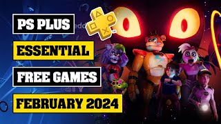 PS Plus February 2024 Essential Games  GamingByte [upl. by Ecad]