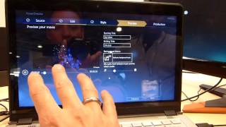 Cyberlink Media Apps for Win 8 Metro  Full Demo Touch [upl. by Sarat]