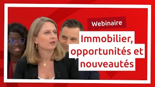 Immobilier quelles opportunités et nouveautés en 2024  Le replay du webinaire [upl. by Yrneh]