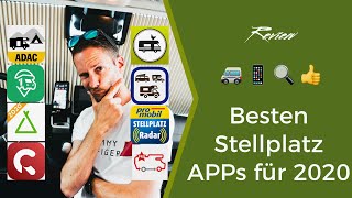 Wohnmobil Stellplatz App Test  das sind meine Favoriten 2020 [upl. by Guidotti]