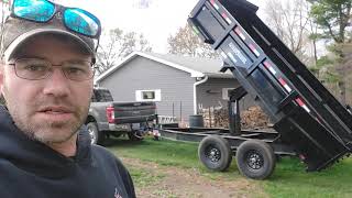 So you want to buy a dump trailer Check out this Load Trail [upl. by Nannaihr]