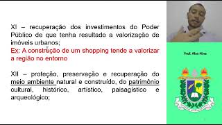 Aula 3 2 Estatuto da Cidade Objetivos e Diretrizes [upl. by Etep]