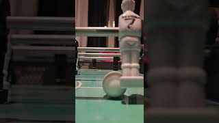 Beckham free kick against Greece in 2001 recreated in foosball [upl. by Nai]