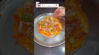 Vegetable Pizza Recipe on ready made base 🍕 vegpizzarecipe vegetablepizza pizzarecipe [upl. by Newel]