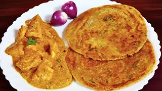 आटा से मसाला लच्छा पराठा और जबरदस्त स्वादिष्ट पनीर  Atta Lacha Paratha or Malai Paneer [upl. by Almallah229]