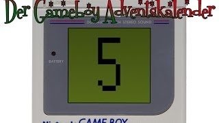 Der Gameboy Adventskalender 5  GameampWatch Gallery [upl. by Rame579]