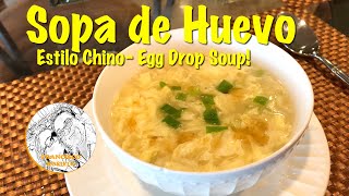 Sopa de Huevo Estilo Chino [upl. by Festus]