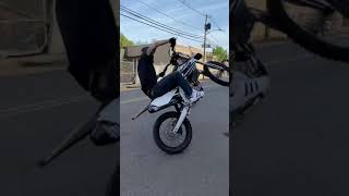 2020 yz450f wheelie [upl. by Anilok438]