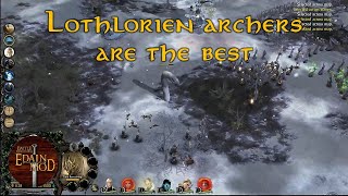 How to Beat Misty Mountains as Lothlorien  Edain Mod 472 [upl. by Kolosick730]