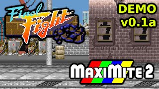 Colour Maximite 2  Final Fight first demo [upl. by Nolra]