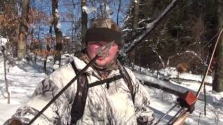 Pennsylvania Flintlock Muzzleloader  Long Bow Deer Hunting 2010 [upl. by Nniuq]