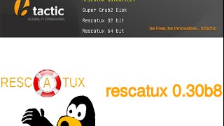 Rescatux Outil de dépannage PC [upl. by Llertram]