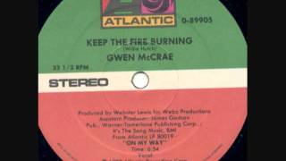 Gwen McCrae  Keep The Fire Burning [upl. by Lannie]