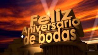 Feliz Aniversario de bodas [upl. by Hgielanna662]