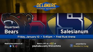 Salesianum vs Boyertown • Delaware Hockey Network [upl. by Kylila]