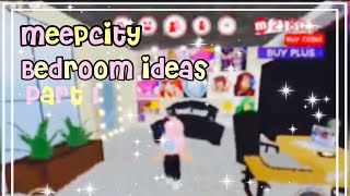 Roblox Meepcity bedroom ideas  part one [upl. by Ahsaenat]