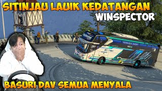 SITINJAU LAUIK KEDATANGAN WINSPECTOR  SEMUA BASURI DAV MENYALA MILIK WINSPECTOR  ETS2 [upl. by Sclar]