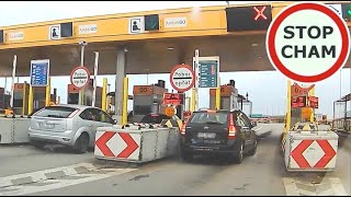 Szybkie przejazdy na bramkach na autostradzie nie dla każdego 1599 Wasze Filmy [upl. by Yci]