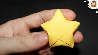 Paper Stars  Origami Paper Star Tutorial [upl. by Assirialc811]