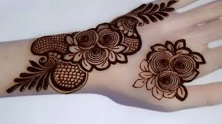 New 2024 Special Mehndi Designs For Back Hand ll Easy Arabic Mehndi Design New Latest Mehndi Design [upl. by Sillad930]