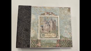 LARGE ALBUM TUTORIAL PART 1 SLEEPING BEAUTY SHELLIE GEIGLE JS HOBBIES AND CRAFTS [upl. by Lail]