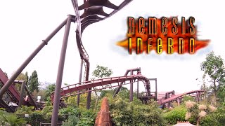 Nemesis Inferno 4K Front Seat POV  Thorpe Park [upl. by Nehgam]