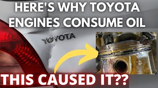 Heres Why Toyota Engines Consume Oil Tear down and Repair [upl. by Ahsrats119]