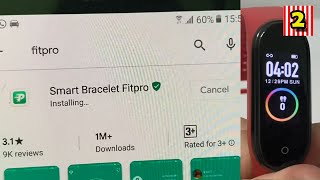 M4 Smart Band Fitpro App Download From Playstore Google And Time Setting How to Connect [upl. by Salvatore2]