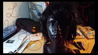 L Ryuzaki Lawliet Death Note Wig Styling Tutorial  ENGLISH [upl. by Chickie461]