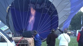 MONTGOLFIADE WARSTEIN 2017  Start 2 HEIßLUFTBALLONS [upl. by Shandy]