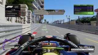 F1® 23 monaco hot lap [upl. by Ranitta699]