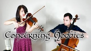 Concerning Hobbits for violin and cello The Shire Theme [upl. by Nador567]