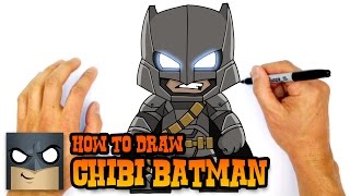 How to Draw Batman  Justice League [upl. by Jephum]