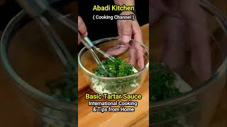 Basic Tartar Sauce Recipe  Tartare Sauce [upl. by Rosetta]