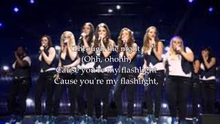 Pitch Perfect 2 quotFlashlightquot lyrics [upl. by Sirrad68]