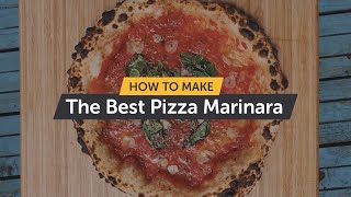 How To Make The Best Pizza Marinara  Making Pizza At Home [upl. by Derrik769]