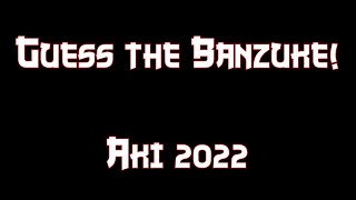 Guess The Banzuke—Aki 2022 [upl. by Chapel]