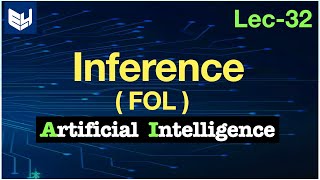 Inference in FOL  Artificial intelligence  Lec32  Bhanu Priya [upl. by Arbba]