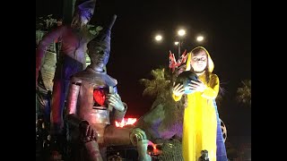 Carnevale di Viareggio 2020  primo corso sfilata dei carri [upl. by Dre]