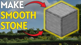 How To Make Smooth Stone in Minecraft [upl. by Nnyw]