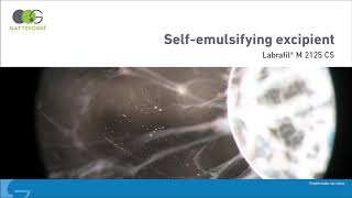 Labrafil® M 2125 CS  Self Emulsifying Excipient [upl. by Airtemak417]