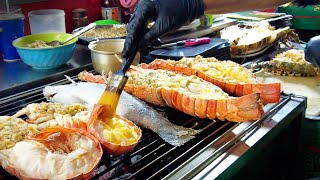 Most EXTREME Seafood in Bangkok Chinatown  STREET FOOD tour in Thailand [upl. by Telimay942]