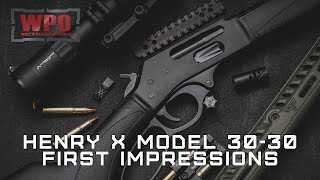 Henry X Model 3030 First Impressions [upl. by Aleet]