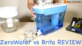 ZeroWater 23Cup Water Dispenser and Filtration System Review [upl. by Lisabet]